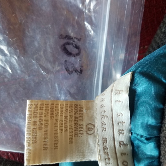 Hi Studio Jonathan Martin Brown Tweed Blazer - Picture 8 of 8